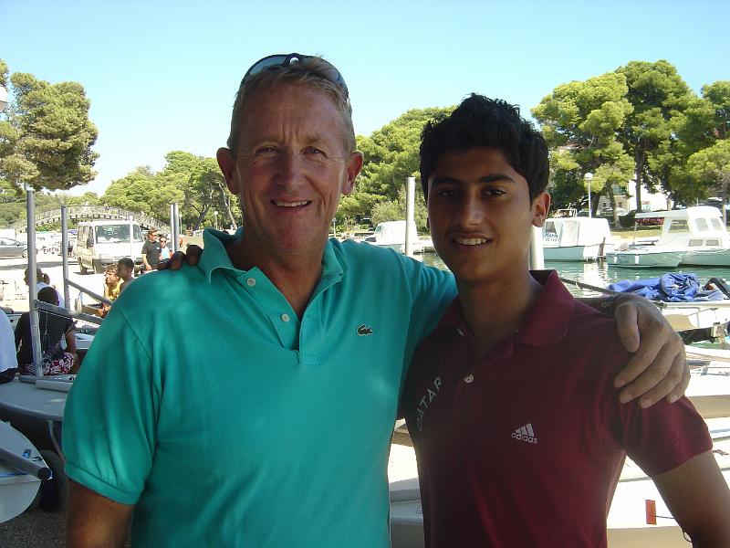 Peter Lester from New Zealand and Hassan.JPG
